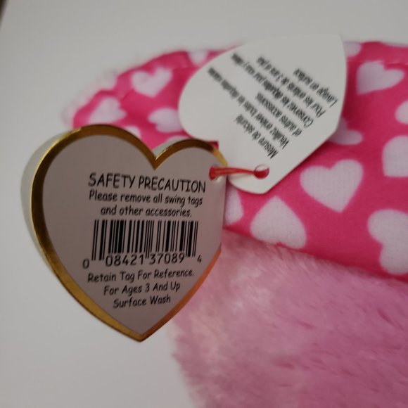 Ty Beanie Boos SUGAR the Pink Elephant (10 Inch) NEW MINT with TAGS Retired - Picture 6 of 12